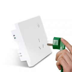 Smart in-wall socket